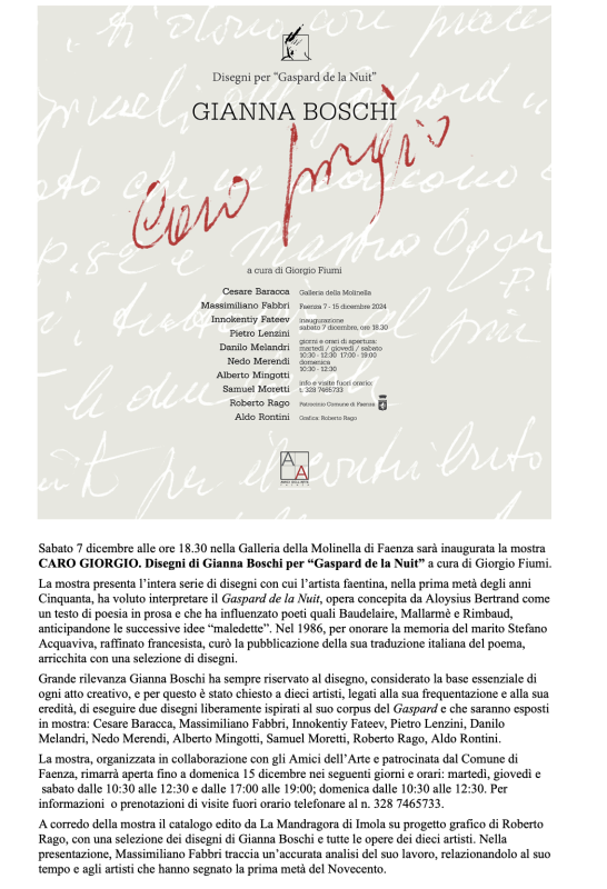 CARO GIORGIO. Disegni di Gianna Boschi